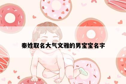 秦姓取名大气文雅的男宝宝名字