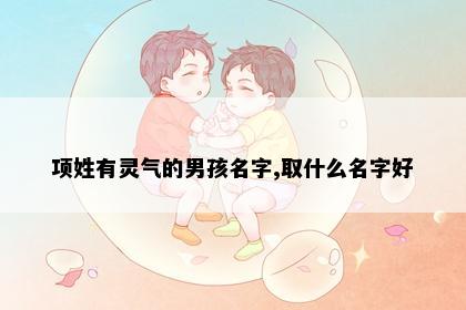 项姓有灵气的男孩名字,取什么名字好
